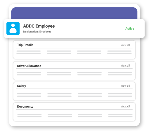 Employee activity and payroll management dashboard