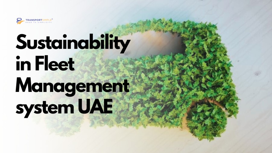 Sustainability in Fleet Management system UAE