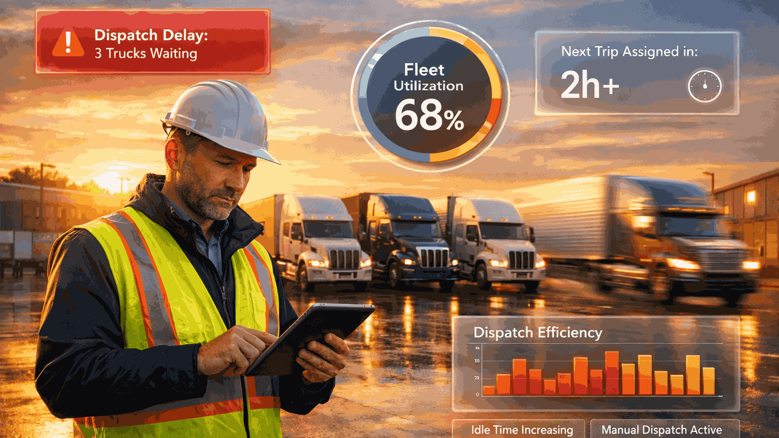 Dispatch Delays: The Hidden Reason Trucks Stay Idle